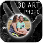 3D Art Photo Frame آئیکن