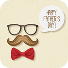 Fathers Day Photo Sticker আইকন