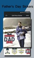 Fathers Day Photo Sticker Affiche