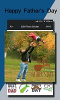 Fathers Day Photo Sticker capture d'écran 1
