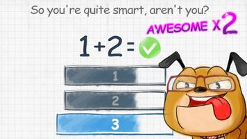 Math Dog: quiz it up! screenshot 2