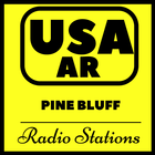 آیکون‌ Pine Bluff Arkansas USA Radio Stations online