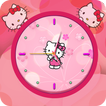 Kitty Clock Live Wallpaper
