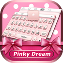 Pinky Dream Theme&Emoji Keyboard aplikacja