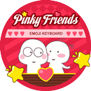 Pinky Friends Theme&Emoji Keyboard APK