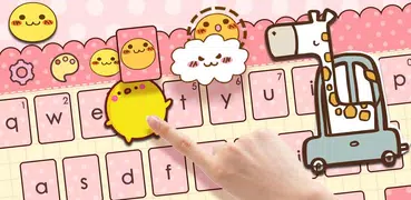 Pinky Kitty keyboard