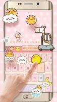Clavier Pinky Kitty Affiche