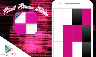 PINK PIANO TILES-poster