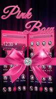 Pink Bow Diamond Love Theme captura de pantalla 2