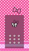 Pink bow tie girl theme capture d'écran 3