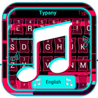 Tik Tok Keyboard Theme-icoon