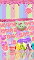 Tema de teclado doce Mickey Macaroon Cartaz