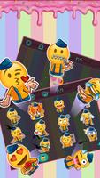 Sweet Mickey Macaroon Keyboard Theme ภาพหน้าจอ 2