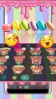 Sweet Mickey Macaroon Keyboard Theme ภาพหน้าจอ 3