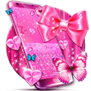 Pink Butterfly keyboard APK