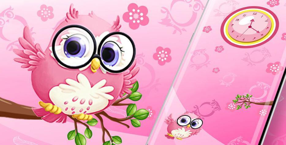 410 Koleksi Wallpaper Burung Hantu Pink Terbaru