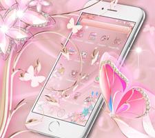 1 Schermata Farfalla di oro rosa