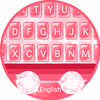 Pink Diamond Theme&Emoji Keyboard icône