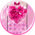 Motyw biżuterii Pink Diamond ikona