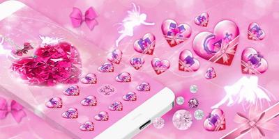 Pink Diamond Jewelry Theme capture d'écran 3