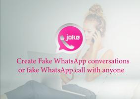 GBWhatsChat: Fake Chat Conversation Affiche