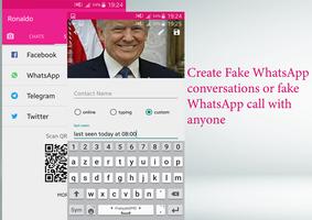 GBWhatsChat: Fake Chat Conversation capture d'écran 2