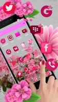 Flowers Pink Love Theme screenshot 1