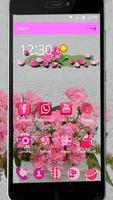 Flowers Pink Love Theme screenshot 2