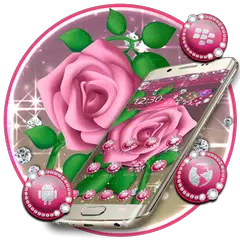 Pink Flower Diamond