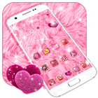 Pink Heart Fur Theme icon