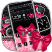 ”Pink Shiny Bow Theme