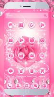 Diamond Pink Rose Theme screenshot 2