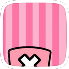 Pink Hat Theme آئیکن