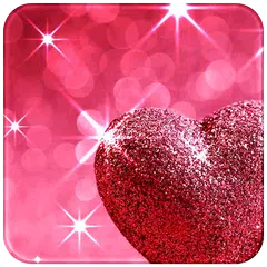 Rosa Liebe-Diamant-Herz APK Herunterladen