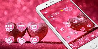 Pink Love Diamond Heart screenshot 3