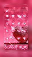 Pink Love Diamond Heart capture d'écran 1