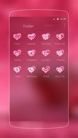 Pink Love Diamond Heart capture d'écran 2