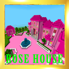 Pink princess house 2018 map for MCPE! icon