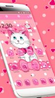 Pink Kitty Cute Theme screenshot 1