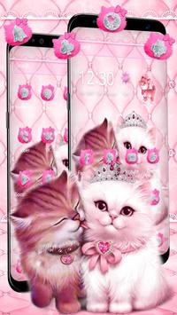 Lovely Cute pink Cat screenshot 1