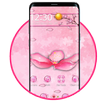 3D Pink Sakura Blossom Launcher