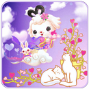 Pink Kitty Rabbit Love APK