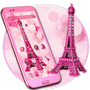 Pink Diamond Eiffel Tower Theme APK