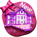 Pink House Minecraft Supermansion Girl Games Free APK