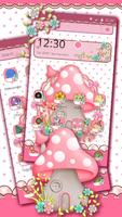 Pink Cute Mushroom syot layar 1