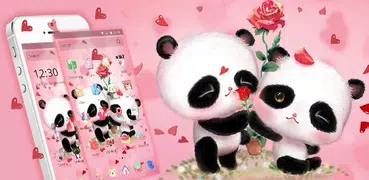 Pink Panda Love