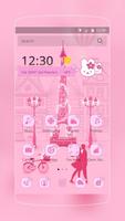 Pink Paris Love Rabbit penulis hantaran