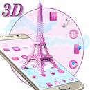 Rose 3D Paris Tour Eiffel APK