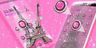 برنامه‌نما Love Paris Eiffel Theme عکس از صفحه
