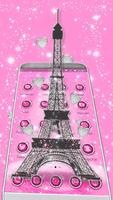 Love Paris Eiffel Theme capture d'écran 2